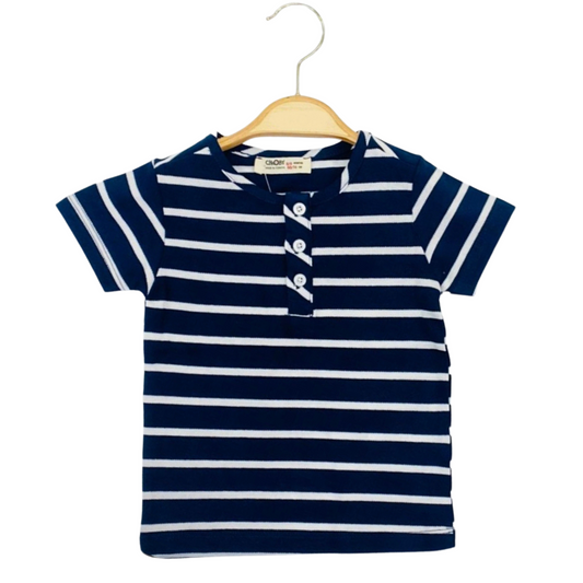 Striped baby boy T-shirt
