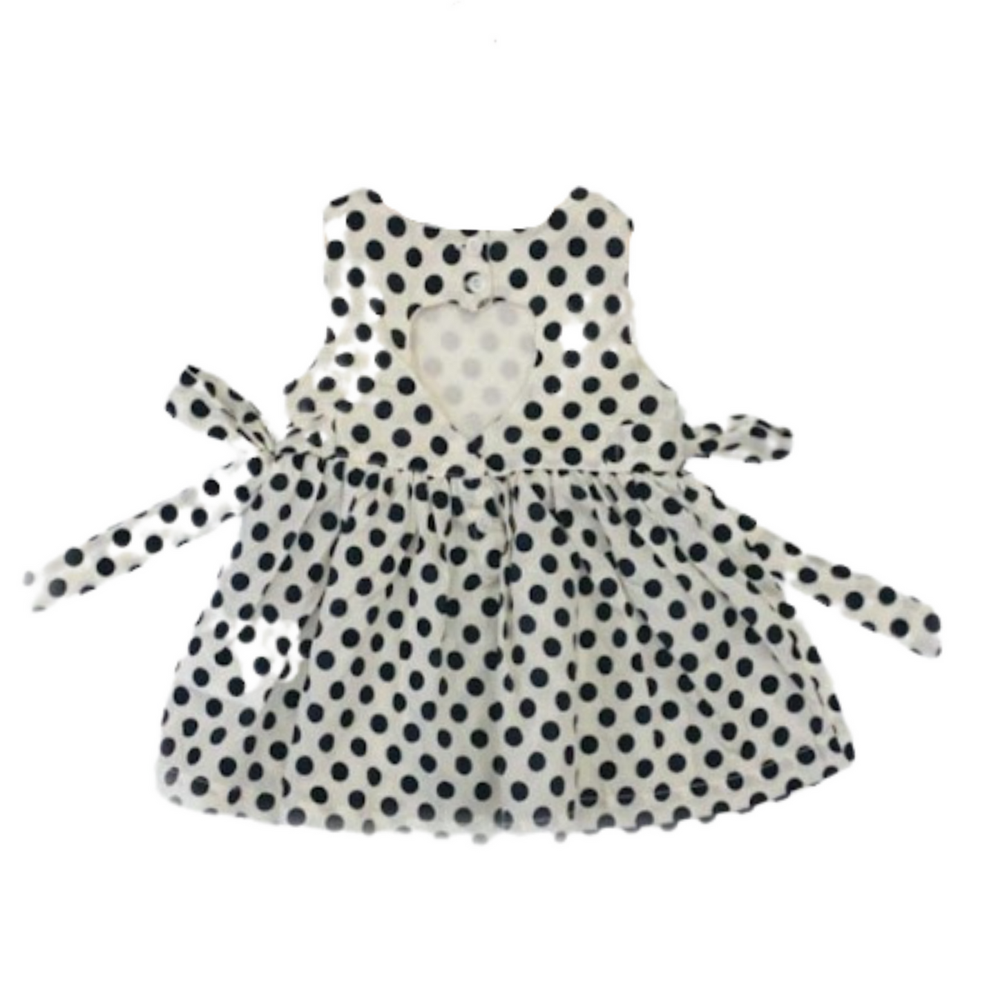 Polka Dot Ecru Baby Girl Dress