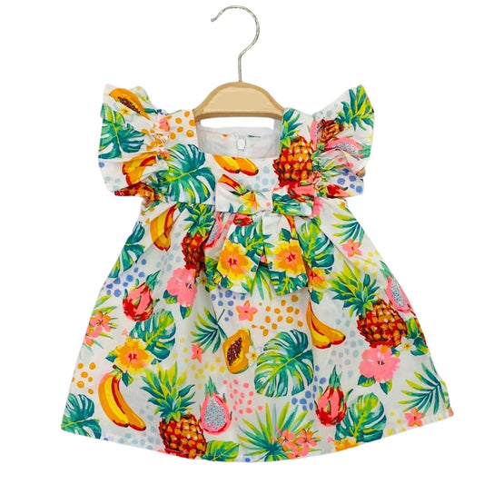 Patterned Baby Girl Dress
