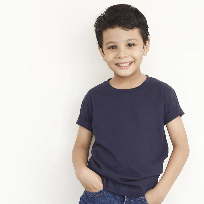 Navy Basic T-Shirt for boys