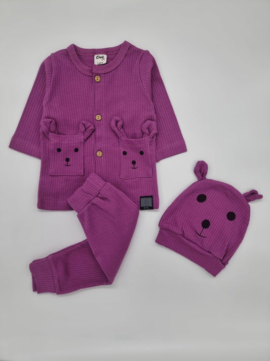 Violet Pajamas Set