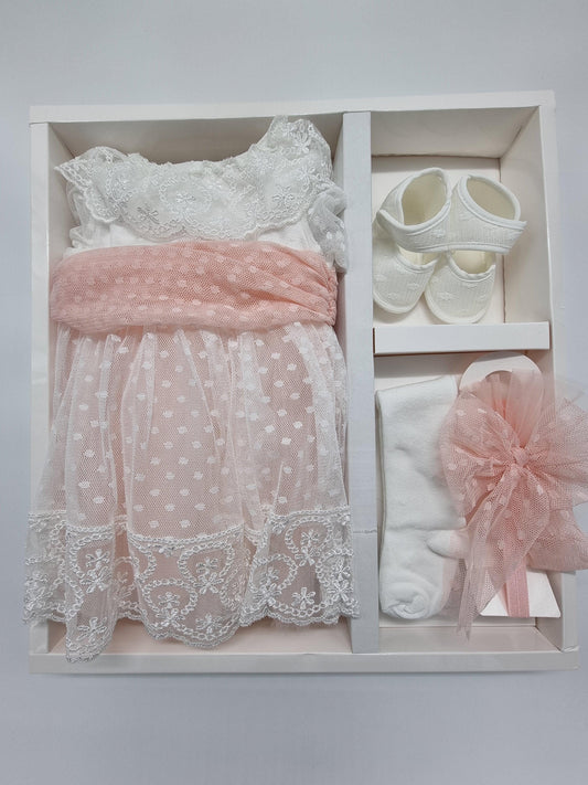 Lace Tutu Dress Newborn Set