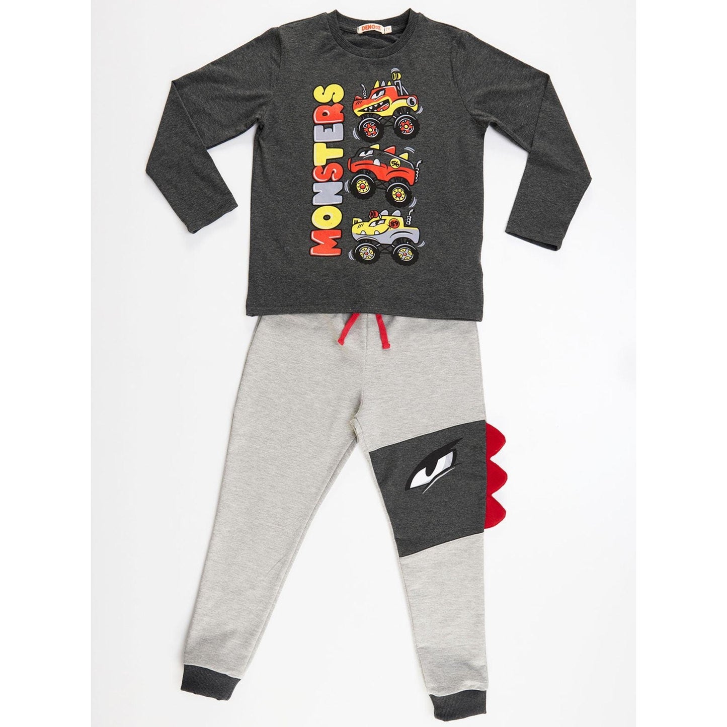 Monster Cars Boy T-shirt&Pants Set