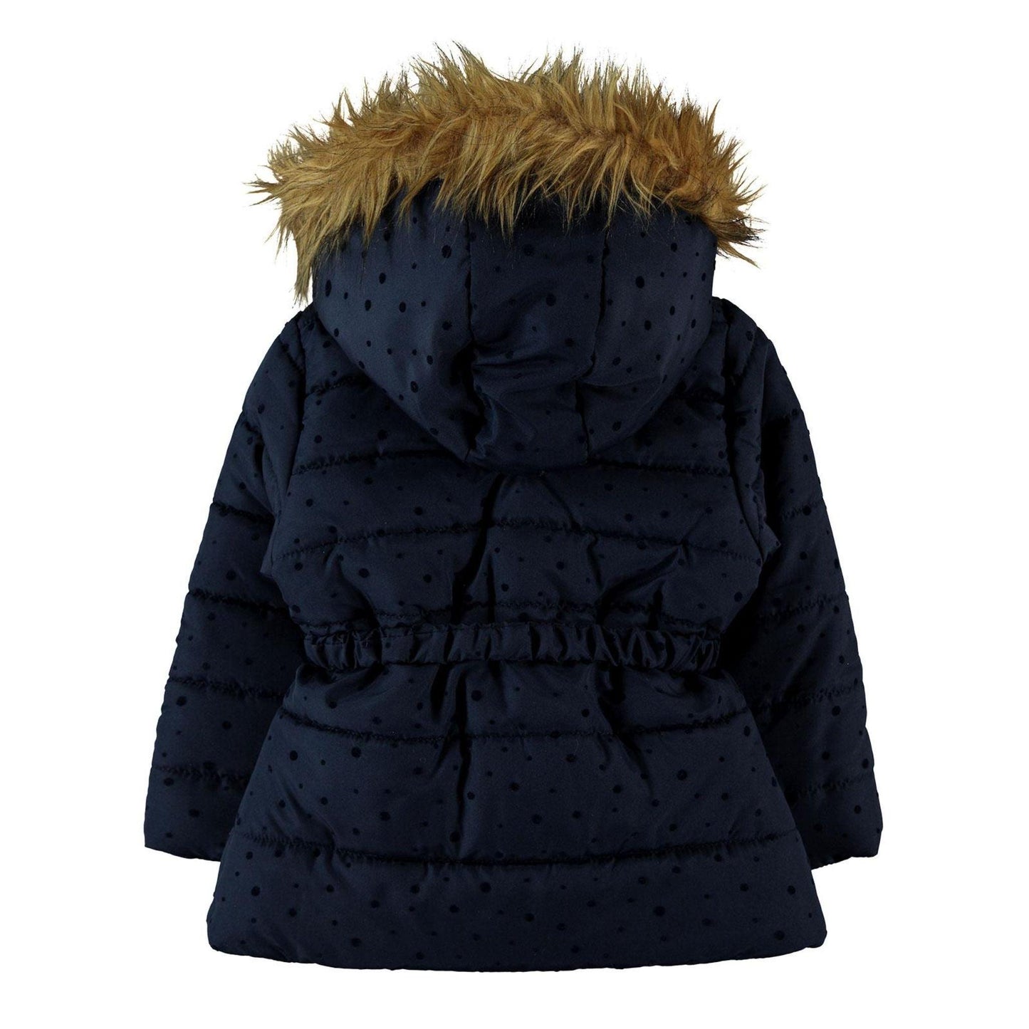 Fur Hooded coat