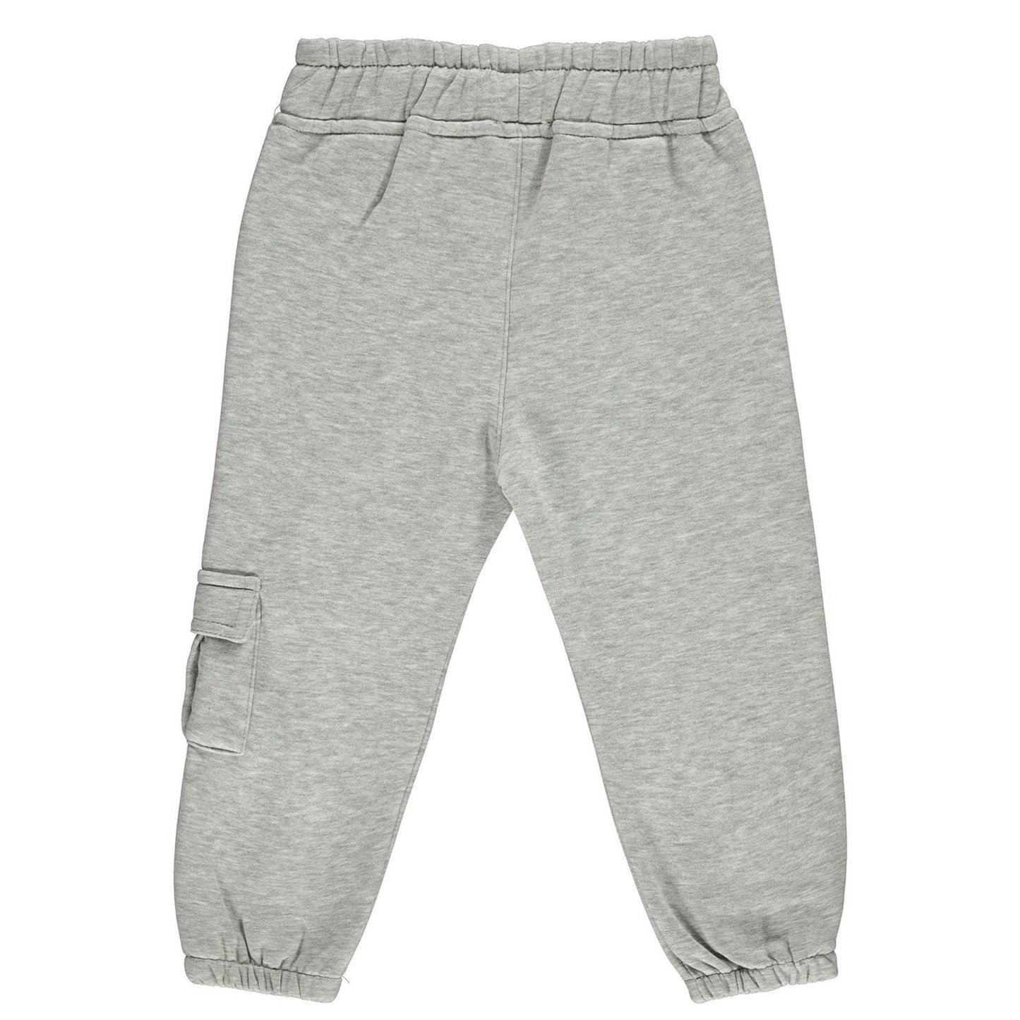 Basic Grey Three-Thread Sweatpants