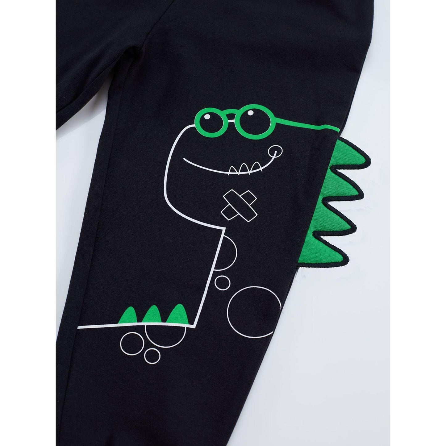 3D Dino Spike Boy Pants Set